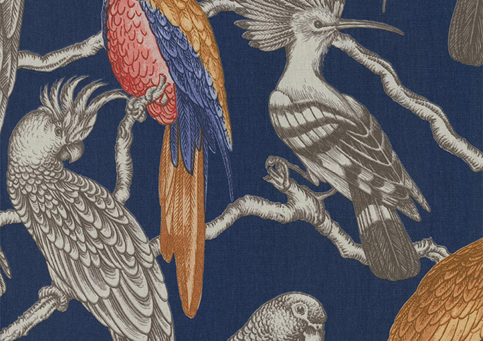 Aviary, Marine - Twist&Fit Roman Blind - Image 7